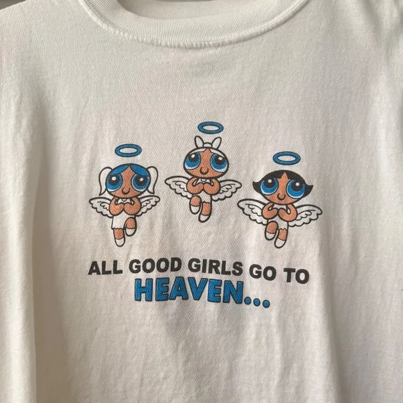 Vintage Powerpuff Girls Bad Girls Go To Cancun Shirt - Picture 4 of 7
